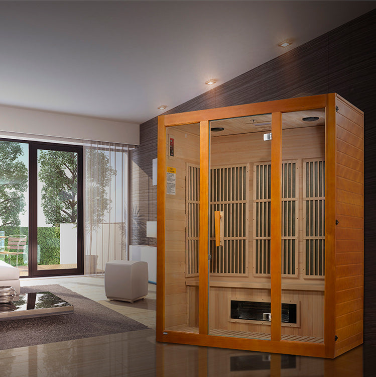 Maxxus Alpine 3-Person Low EMF FAR Infrared Sauna